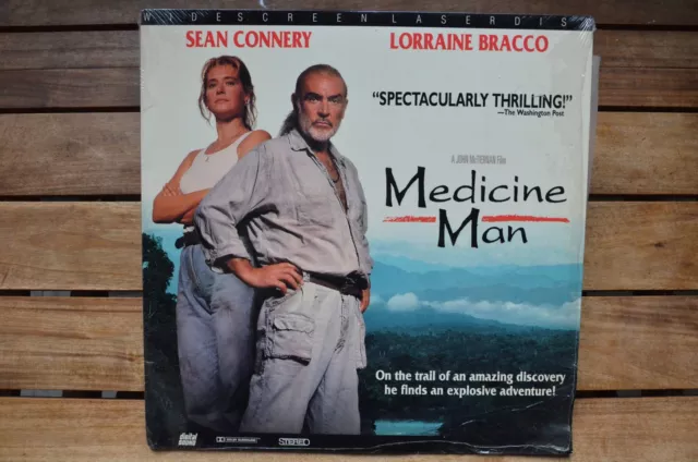 MEDICINE MAN Sean Connery - NEW LaserDisc - FREE Post - mmoetwil@hotmail.com