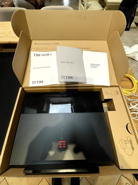 Tim Hub+ Zte Zxhn H388X Modem Router Wifi 6 Plus Tim Hub + Wi-Fi Ftth Wi-Fi