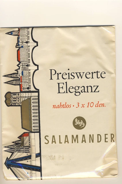 vecchie calze di nylon SALAMANDRA taglia 9 - nylon/calze perlon/calze con spalline (019