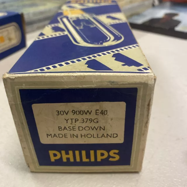 PHILIPS  30V 900W E40 Type YTP.379g Projector Bulb New Old Stock
