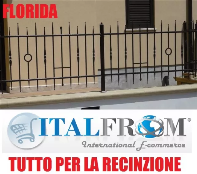 Pannello Recinzione Grigliato - Ferro Zincato, Maglia 69x132mm, Misura 1992x1985mm, Made Italy - Foto 3
