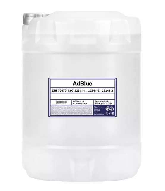 10L MANNOL Scr (1 x 10) Solution D'Urée Ready-To-Ude Adblue Incl. Additive 2