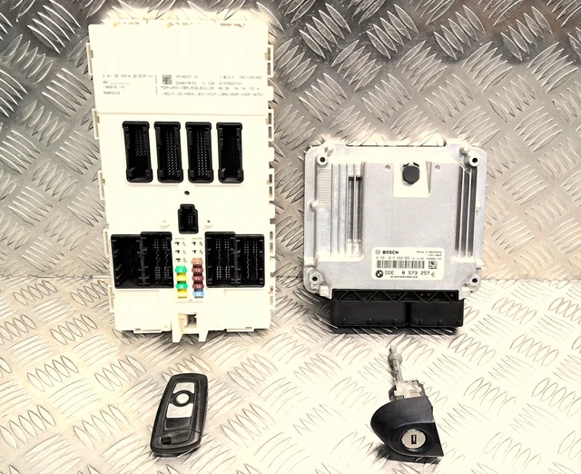 BMW F31 ESTATE PRE LCI 320d N47D20C MANUALE 12-2015 KIT ECU 8573257 9314237 #1