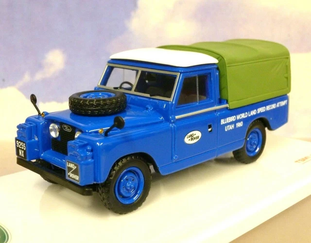 TRUESCALE 1/43 LAND Rover Support Vehicle Proteus Cn7 Bluebird Lsr ...