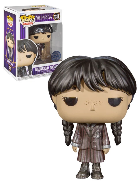 Funko POP! Television Wednesday #1260 Wednesday Addams (Metallic) - New, Mint Co