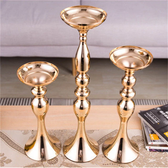 Home Wedding Party Decor Metal Candle Holders Home Party Wedding Table Decor