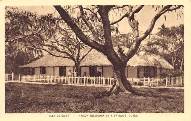 Nouvelle-Calédonie - Iles Loyauté - Maison Missionnaire à Fayaoué, Ouvéa