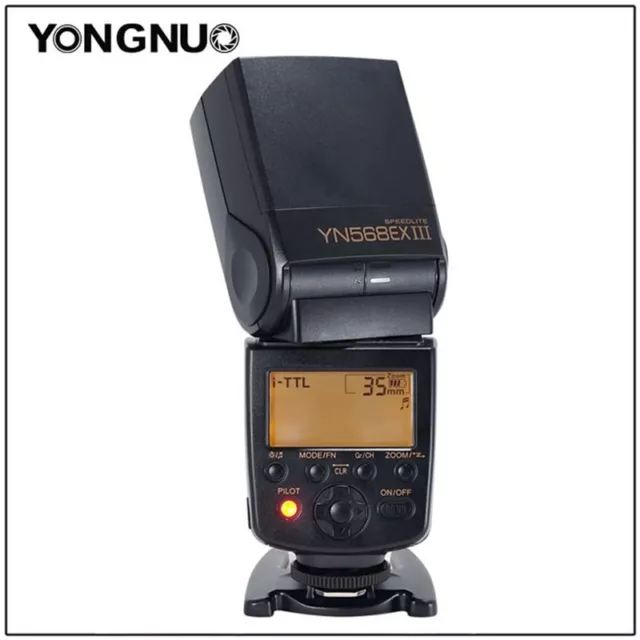 YONGNUO flash wireless sincronizzazione alta velocità Speedlite GN58 speedlight per fotocamera Nikon