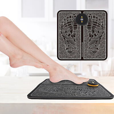 1 juego de colchoneta masajeador de pies masaje humano simulado para reducir la fatiga cuerpo relajar el dolor