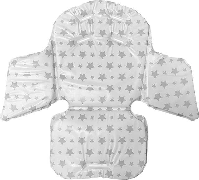 Inserto de silla alta East Coast Nursery Ltd, estrellas grises