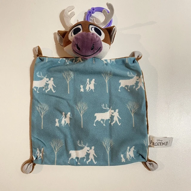 Singapore Airlines Disney Frozen II Lovey Security Blanket Comforter Knotted