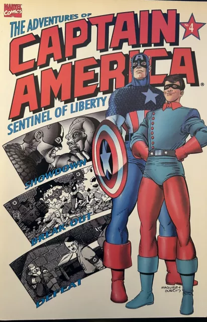 Captain America Adventures Of Livre 4 Sentinel De 'Liberty' Poche Tout Neuf