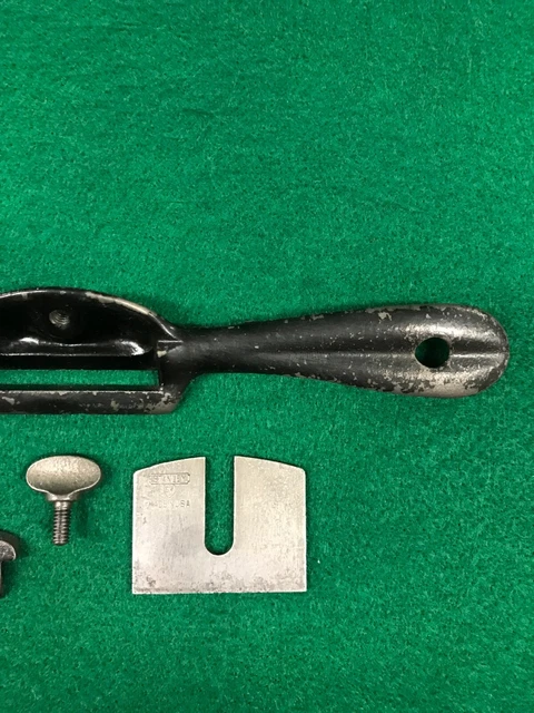 Vintage  STANLEY "SW" Sweetheart No. 64 Light Weight Spoke Shave / Draw Shave 7