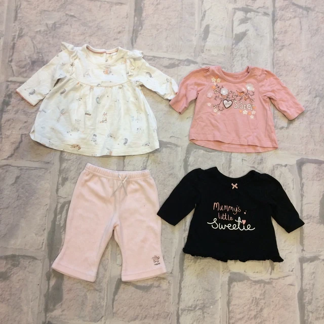 Huge Baby Girls 0-3 Months/Newborn Clothes Bundle Jacket Jumper Joggers 3