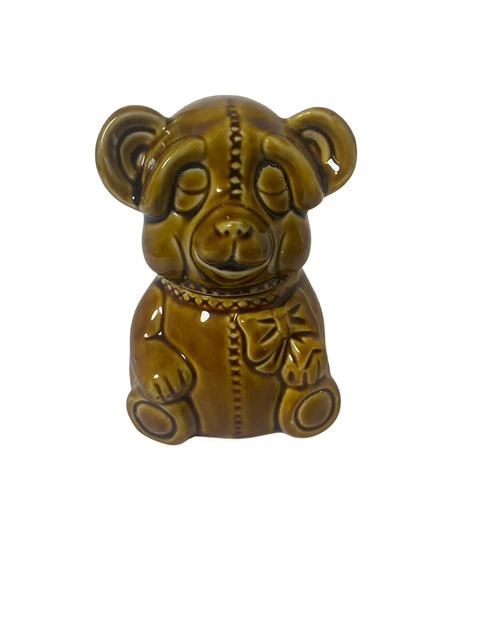 Porcelain Honey Bear Sugar Bowl.