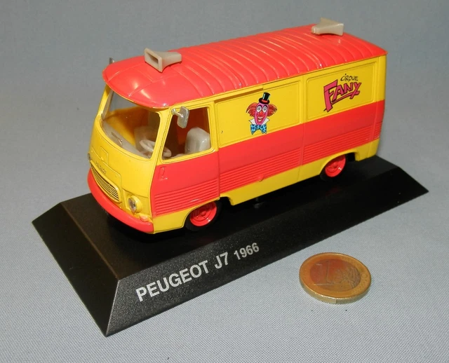 Miniature PEUGEOT J7 Cirque Fany 1966 - NOREV 1:43 - Sous Blister - Occasion