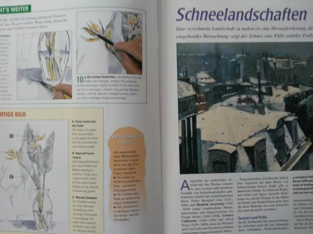 Ausgabe 37, Der Schritt-für-Schritt Kunstkurs, Malen und Zeichnen leicht gemacht
