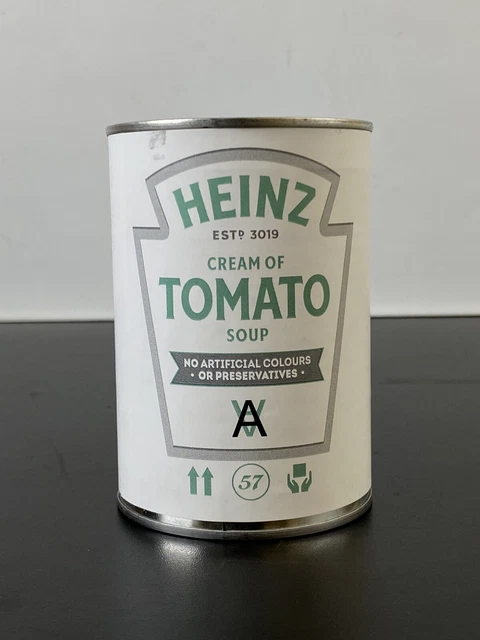 DANIEL ARSHAM X Heinz Tomato Soup Can Selfridges Exclusive Limited