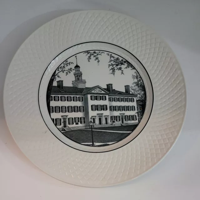 Old Dartmouth Hall Spode Mansard Copeland England commemorative plate