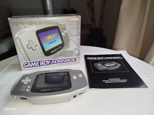 NINTENDO GAME BOY Advance SP Edition Famicom avec Boîte/ In Box EUR 154