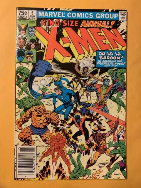 The Uncanny X-Men Annual #5 - 1981 - Vol.1 - Newsstand Edition       (6669)