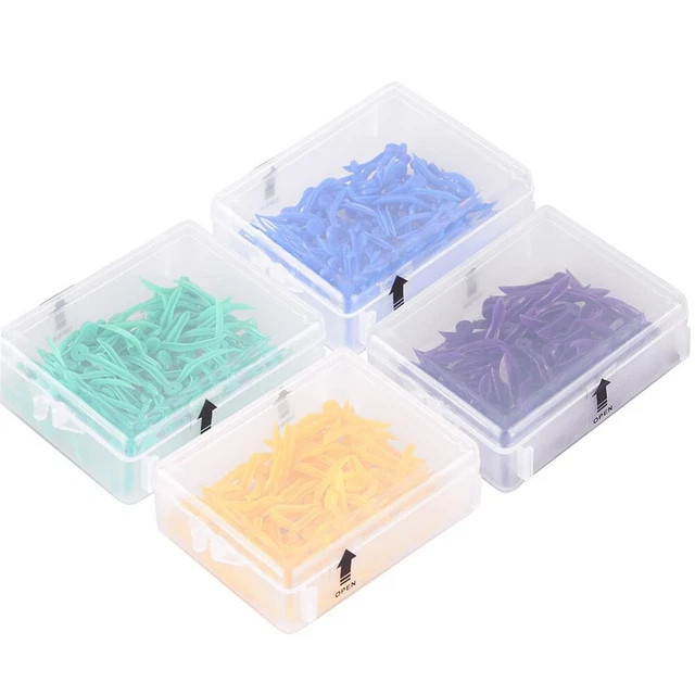 Violet Espace Compensé Santé Care Autres Supplies 100pcs 17.8 2.1mm