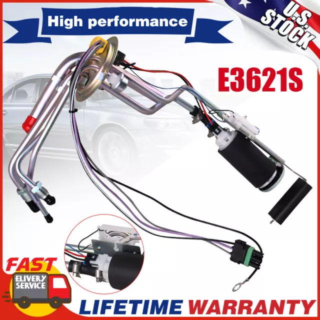 Fuel Pump w/ Hanger Assembly For 1988-1995 Chevy GMC C/K 1500 2500 3500 E3621S