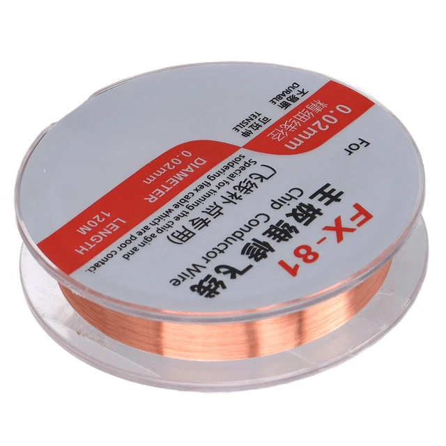 5Pcs Enameled Wire High Electrical Conductivity Insulation Copper Winding Wires