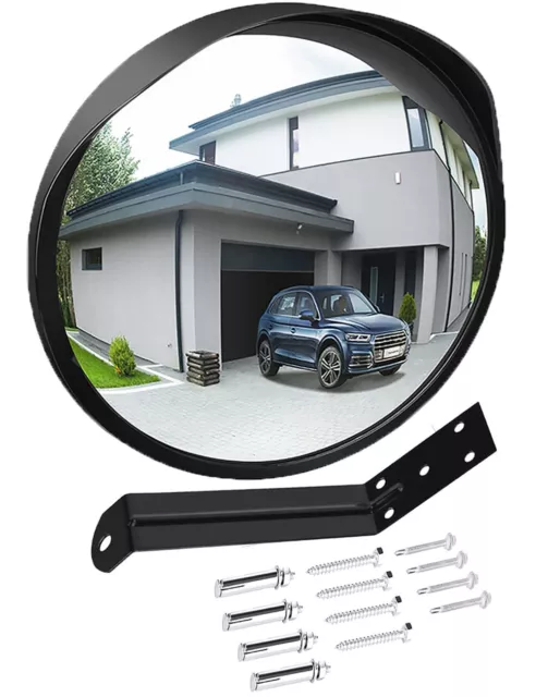 Convex Mirror Outdoor for Garage and Traffic Driveway Park Assistant