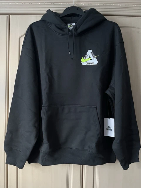 PALACE x Nike Tri Swoosh Hood Grey 2XL Palace Hoodie FOR SALE