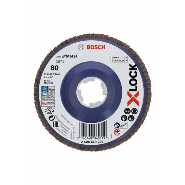 Disque peau de mouton 170 mm BOSCH 2608612026 | Bricomarché