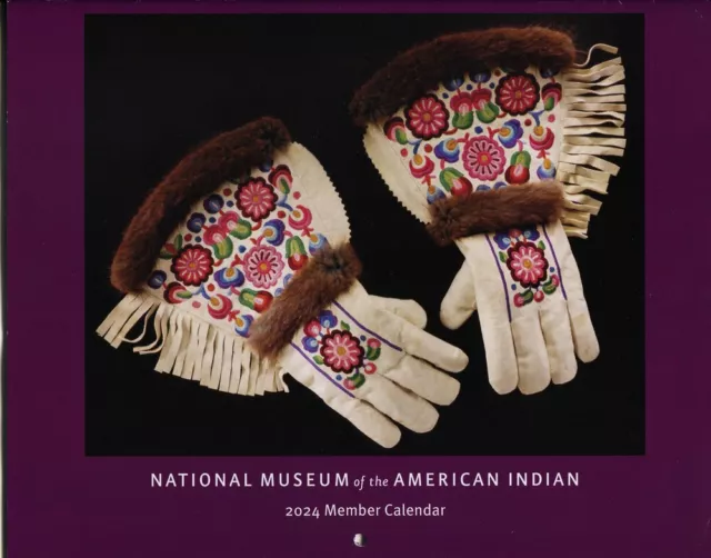 SMITHSONIAN NATIONAL MUSEUM of the American Indian 2024 Wall Calendar