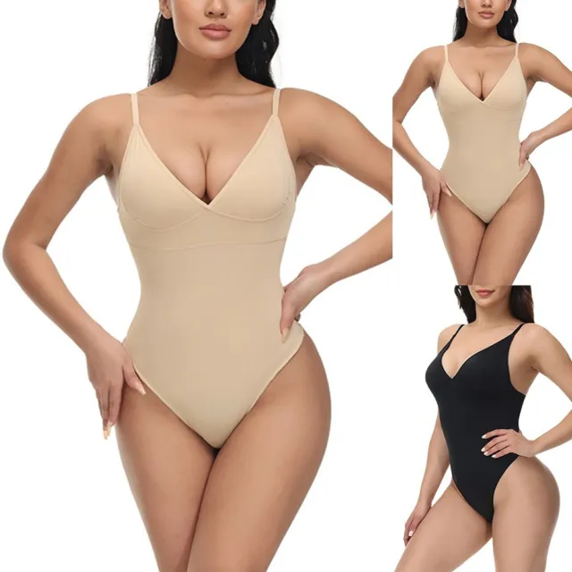 Body Donna Shapewear Nylon S-3XL Senza Cuciture Dimagrante Forma Morbida Corpo