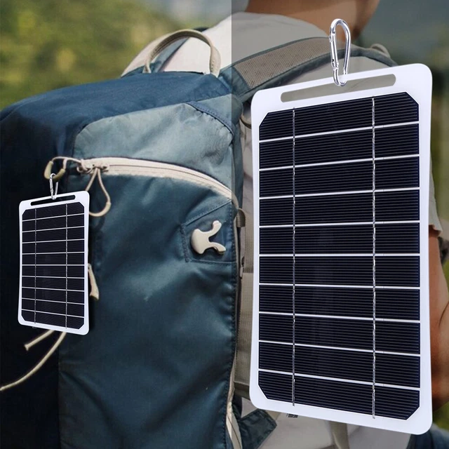 Pannello Solare USB 12W 5V - Portatile, Per Cellulare, Power Bank, Campeggio, Trekking - Foto 7