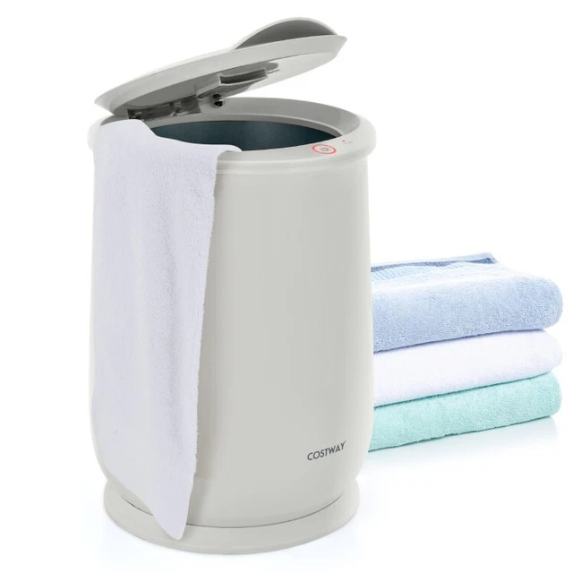 PORTABLE BATHROOM 21L Towel Warmer Bucket Spa Towel Heater Home W/Auto Shut  Grey $165.75 - PicClick AU