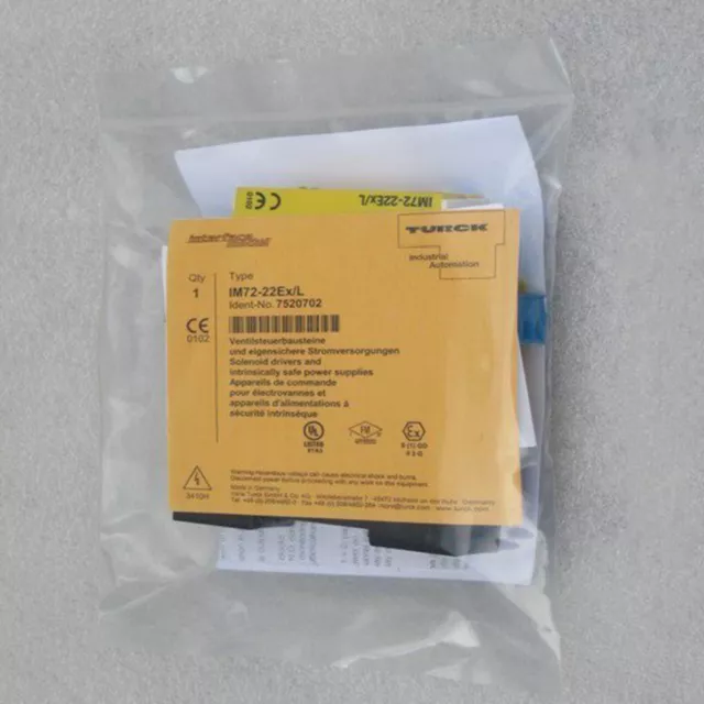 ONE NEW TURCK IM72-22EX/L security module in box Free ship