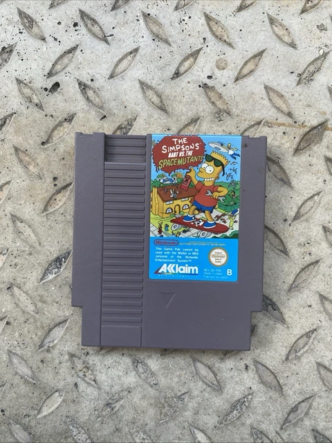 Jeu NES - The Simpsons Bart vs The Space Mutants