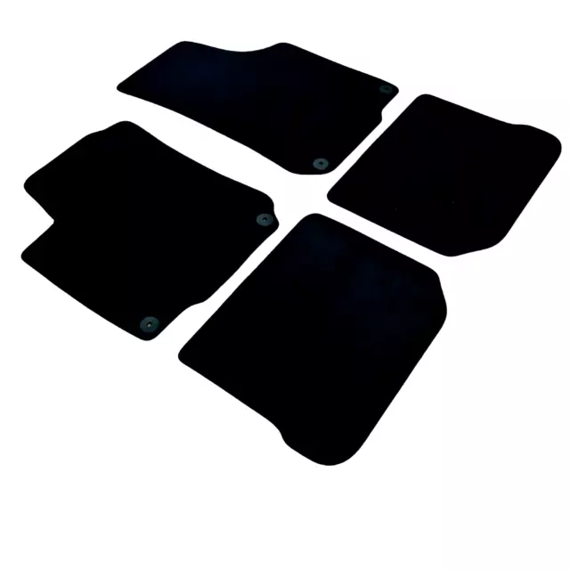 Alfombrillas Coche de Moqueta Seat Leon 1 Impermeable Ajuste Personalizado Negro