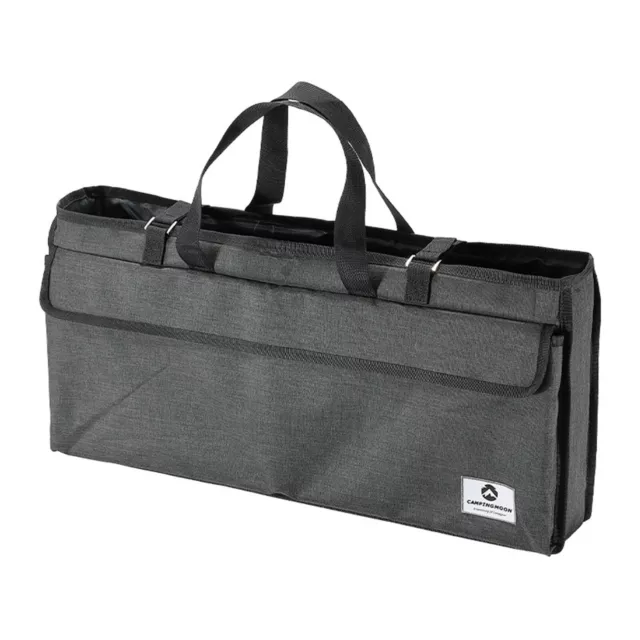 Bolsa de almacenamiento Oxford Camping Outdoor Oxford negro 60 X 30 X 10 cm