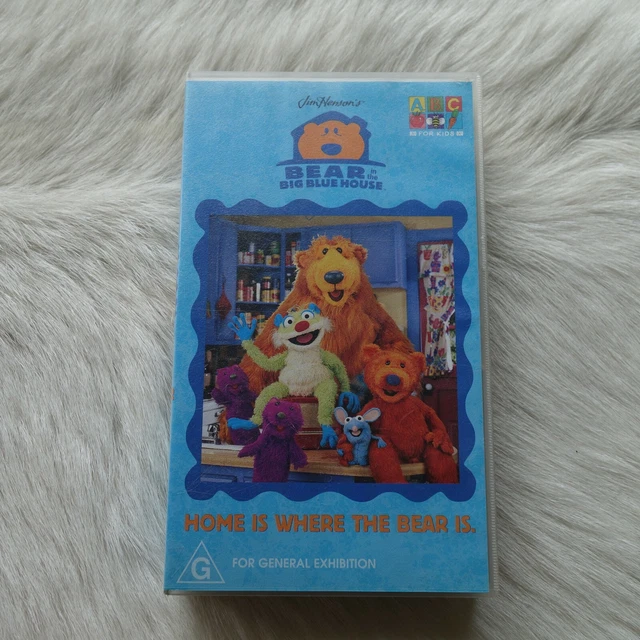 BEAR IN THE BIG BLUE HOUSE VHS Home is Where the Bear Is Vhs JIM HENSON