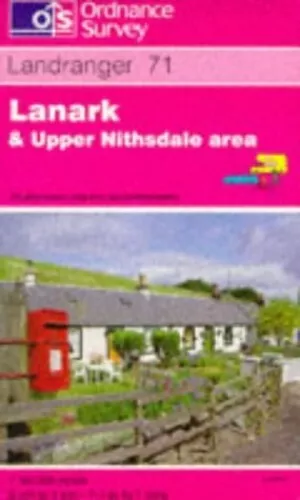 Lanark and Upper Nithsdale Area by Ordnance Survey Sheet map, folded Book The
