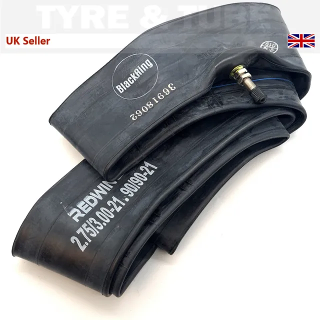 2.75-21 Inner tube TR4 will fit 3.00-21 And 90/90-21 Motorcycle & Bike