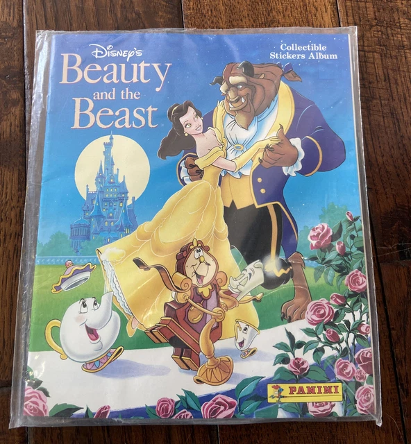 VINTAGE PANINI DISNEY'S Beauty & The Beast Complete Sticker Album ...