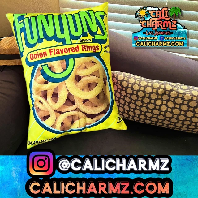 JUMBO FUNYUNS ONION RINGS CEREAL CHIPS CHEETOS LAYS Decorative Pillow