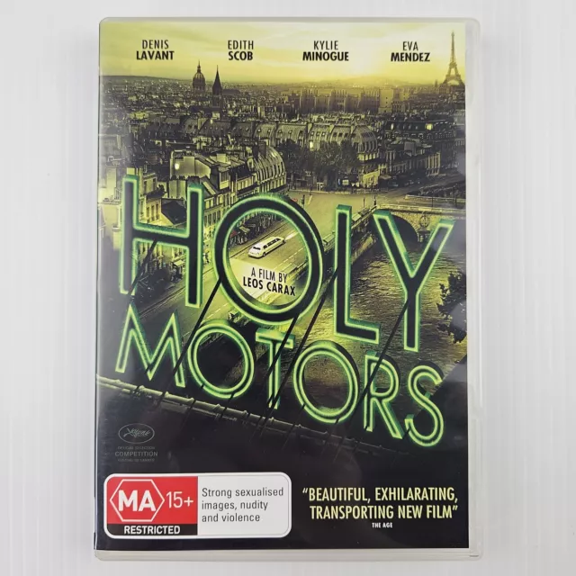 Holy Motors (DVD, 2012) Region 4 & 2 PAL Like New Kylie Minogue Free Post Rare