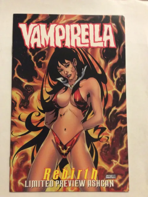 Vampirella: Rebirth #1 Ltd Ash Can Ed - Harris Comics 1998.