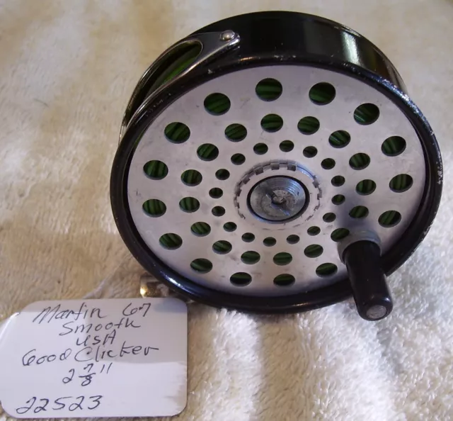 22523 BEAUTIFUL Martin 60 Fly Reel See Tag Working Tag # Is Wrong $25.16 -  PicClick