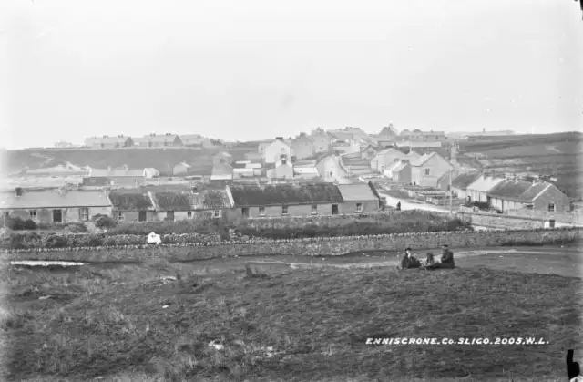 Enniscrone Co Sligo Ireland c1900 OLD PHOTO