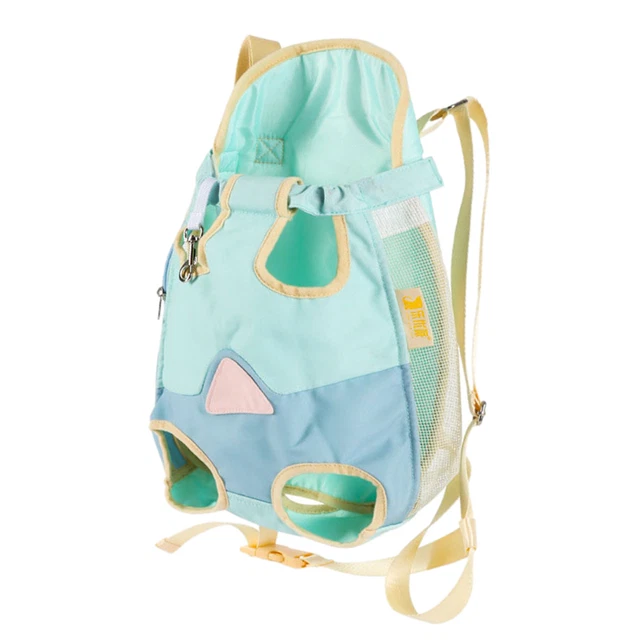 Cat Backpack Portable Ventilated Pet Carrier With Breathable Mesh Travel Carrier