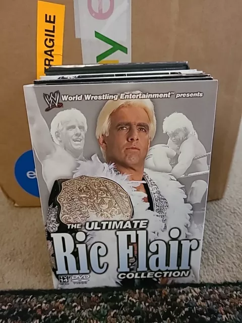 WWE The Ultimate Ric Flair Collection DVD Out of Print RARE Box Set 3-Disc